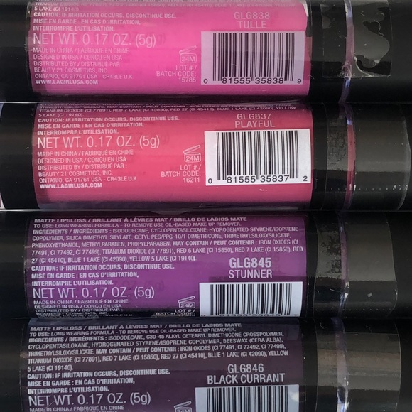 L.A Girl Matte liquid lipsticks - Picture 2 of 3